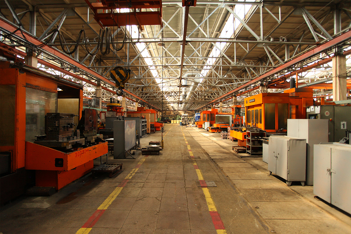Модернизация оборудования в цехах крупного машиностроительного завода